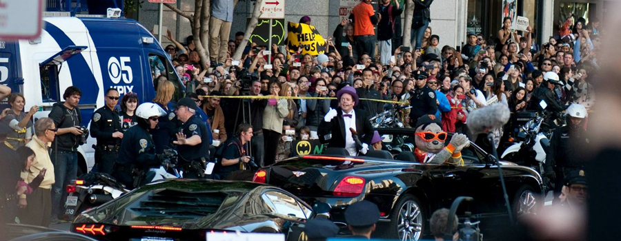 'Kidnapping’ the SF Giants Mascot :: Batkid Day :: San Francisco, CA, USA